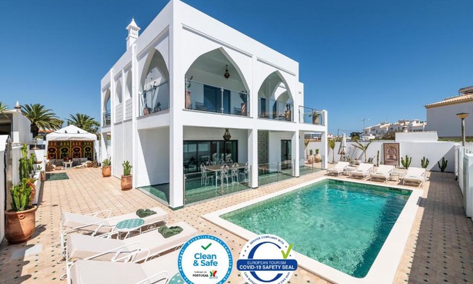 Castelo Villa | Riad Matias Galé - Luxury Villa with private pool, AC, free wifi, 5 min from the beach