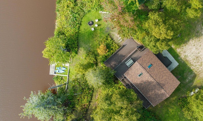 Hessel House | Riverfront Home~On ATV Trails~Near Mackinac Island