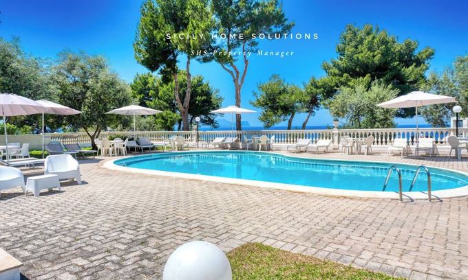 Trappeto Cottage | Romantic Snow White Cottage with Sea View and Pool by Sicily Home Solutions