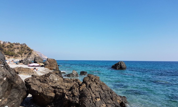 Guajar Faraguit House | Romantic vacation home with solar-heated cave pool, breathtaking views