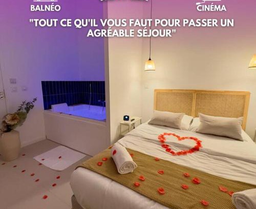 Saint-Jacques - Saint-Roch Apartment | Romantique Room - Cinéma - Netflix - St Roch