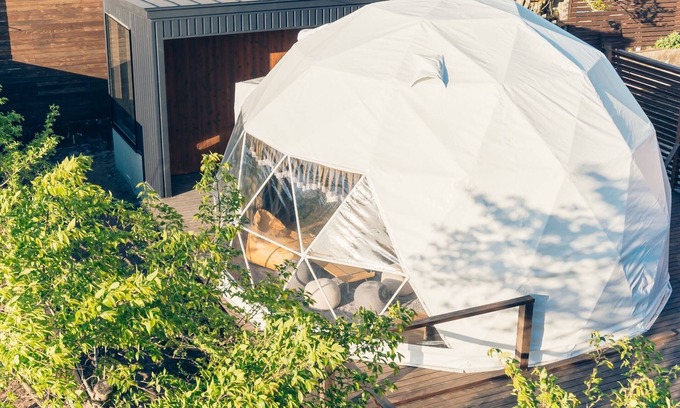 Yufuin Onsen Cabin | Room dome tent with hot spring 1 night and 2 /Yufu Ōita