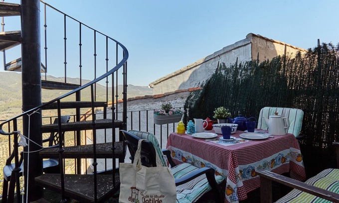 Hornos Apartment | Room 'La Alcoba Vieja - Suite - Apto' with Mountain View and Private Terrace