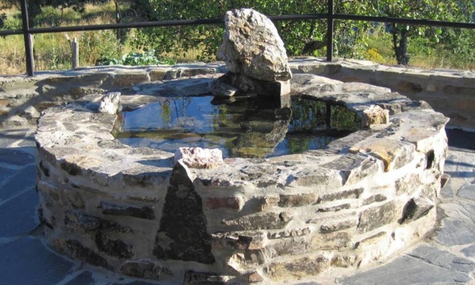 Santa Cruz de Montes House | Room 'La Higuera' with Mountain View, Shared Garden and Wi-Fi