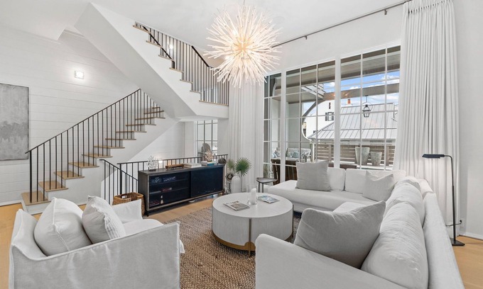 Rosemary Beach House | Rosemary Bespoke: 7BR Masterpiece with Pool & Gulf View Terrace