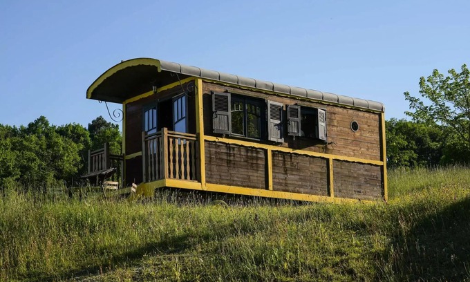 Estipouy Cabin | Roulotte PMR 2 persons