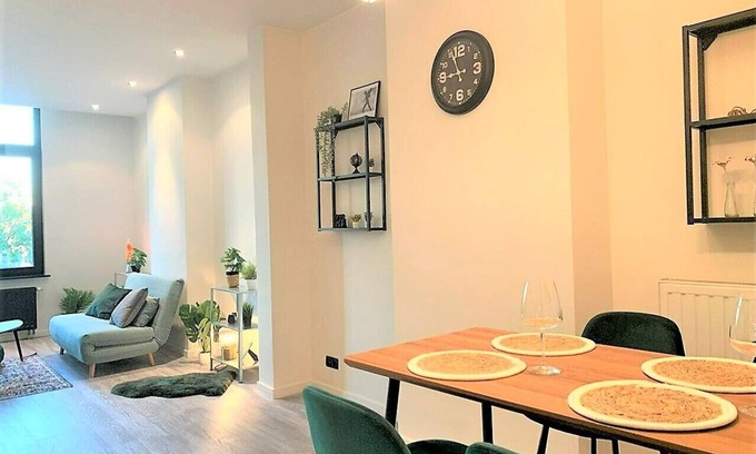South Antwerp Apartment | Royal South - Stylish Apartment with PARK VIEW in Antwerp