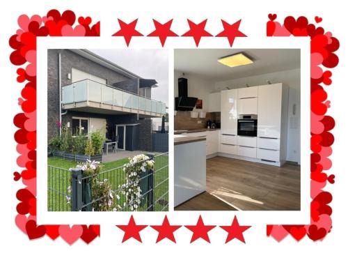 Oeding Apartment | Ruhig gelegene EG-Neubauwohnung mit Garten, Terrasse, Insektenschutz, Einbauküche für max 7 Personen