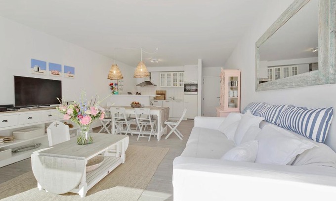 Heist Apartment | Ruim app met 3 slpks en 2 badkamers vlakbij de zee