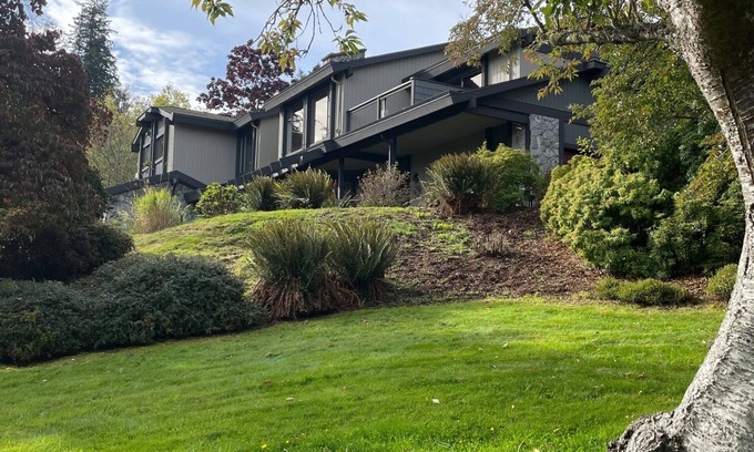 Saanich Apartment | Rural suite with spectacular, sunrise and agricultural views. Pet Friendly!