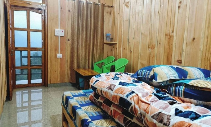 Chakrata House | Rustic Charm , Deodar Room with Mountain Vibes.