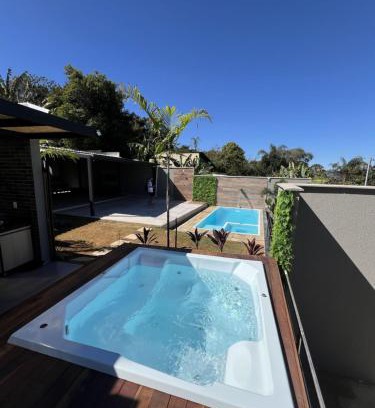 Confins House | Sítio em confins, com Piscina e hidro aquecida