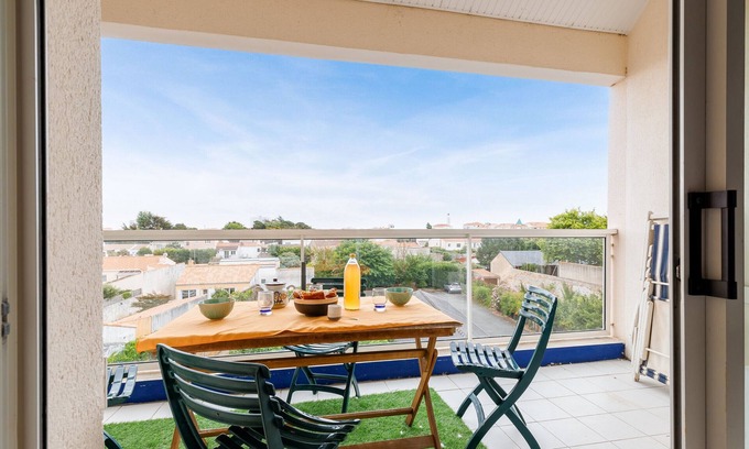 La Chaume Apartment | Sables-d'Olonne - Apartment with Balcony