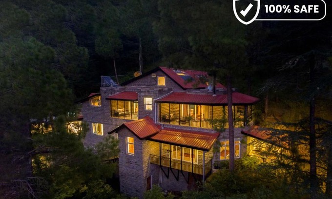 Chail Villa | SaffronStays Ekam, Chail - forest villa near Chail cricket ground