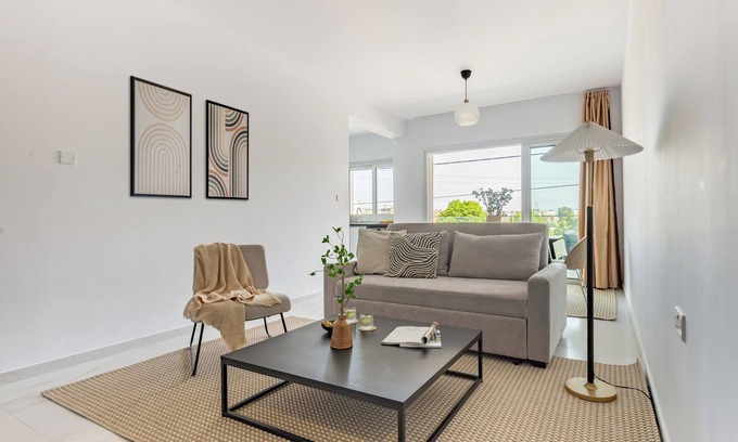 Limassol Apartment | Sanders Cruise - Modern 2-Bdr Apt with Balcony