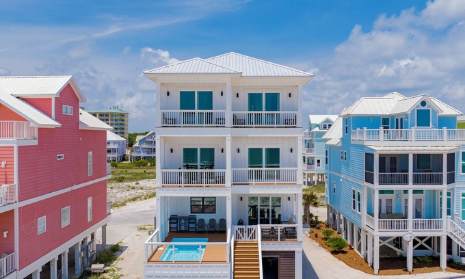 Fort Morgan House | Sandy Island – Luxurious Gulf Front Retreat with Private Pool