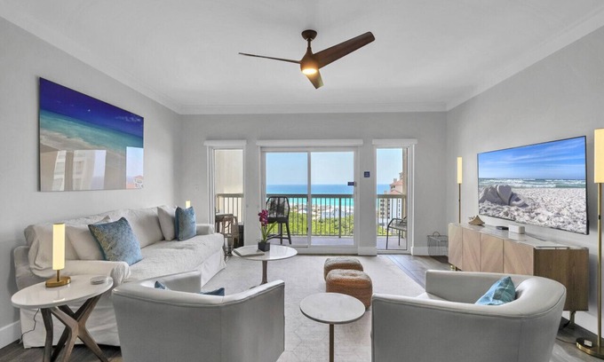 Sandestin Apartment | Sandy Shores Escape · Stunning beach views *Not your grandma’s condo*