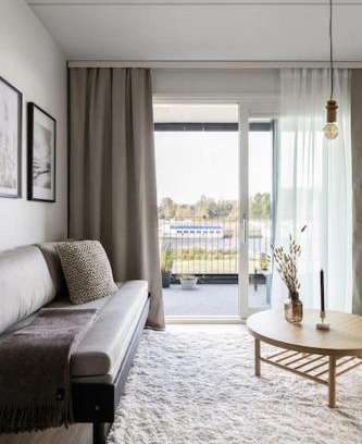 Oulu Apartment | Satamanhelmen näköalahuoneisto