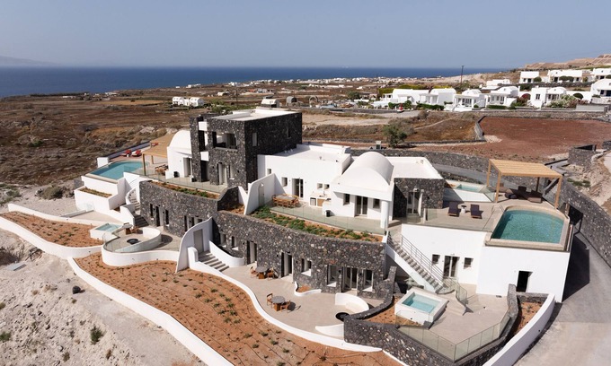 Oia Villa | Scenic Pool Villa with Sunset & Sea View by Santo Collection, The Villas