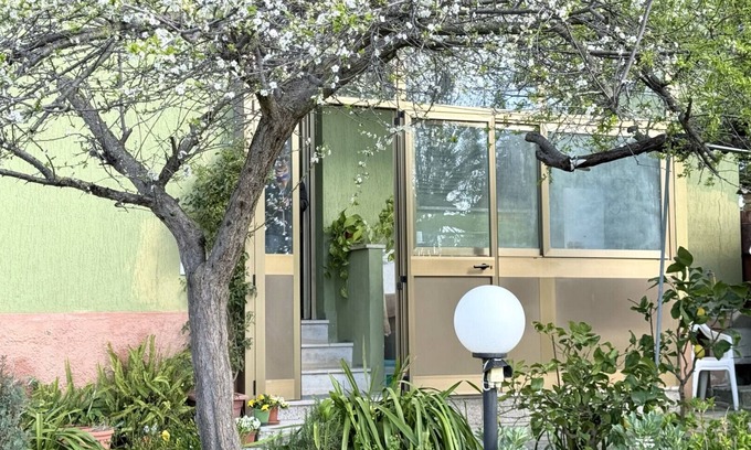 Mondolfo Apartment | SE162 - Marotta, comfortable three-room apartment with garden and parking space