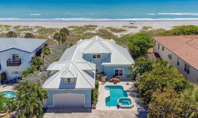 Cocoa Beach House | Sea Watch: 4B/4B Direct Oceanfront Home with Pool