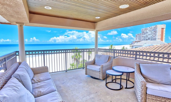 Redington Shores House | Seaclusion - Stunning Beachfront Home w/elevator, game room, pet friendly!