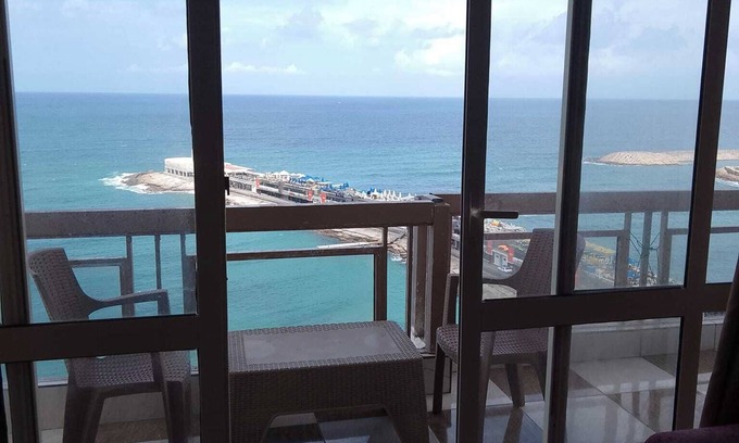 Ar-Raml 1 Apartment | Seaview 2-bedroom apartment in the middle of Alexandria Egypt