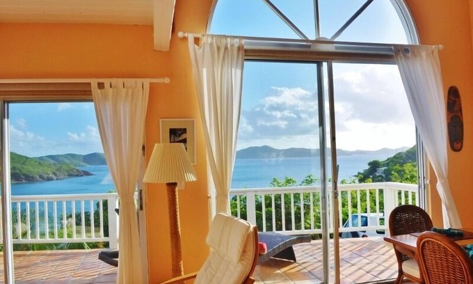 Estate Ben Runnels Gut Villa | Seawing, a spectacular island villa, solar with battery back-up. Summer sale.