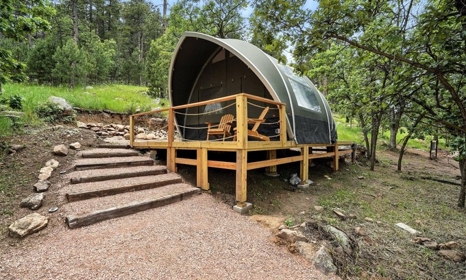 Hermosa Cabin | Secluded Glamping Retreat in the Black Hills