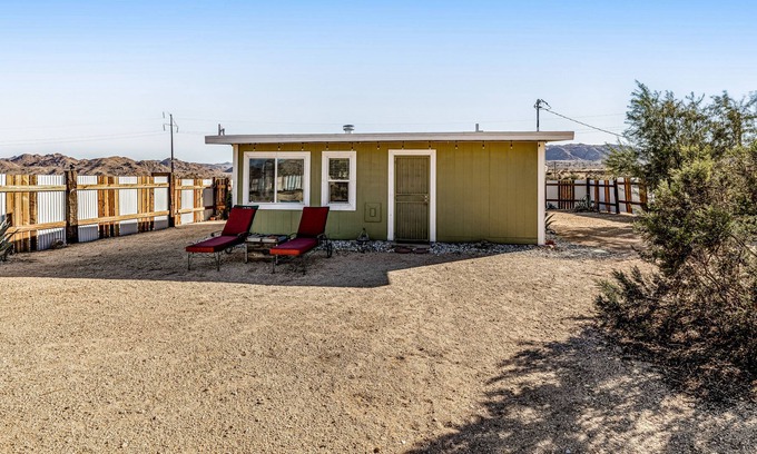 Joshua Tree Cabin | Secluded, private home on four acres with a wood stove near JT National Park
