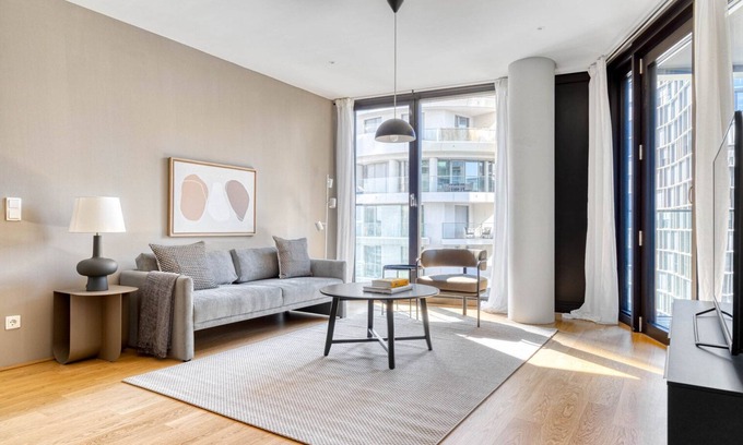 Favoriten Apartment | Serene Favoriten 2BR w/Gym, Lounge & Elevator, nr Metro, by Blueground