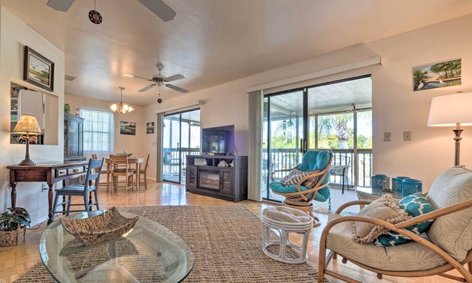 Cape Cay House | Serene Hudson Home on Canal w/Direct Gulf Access