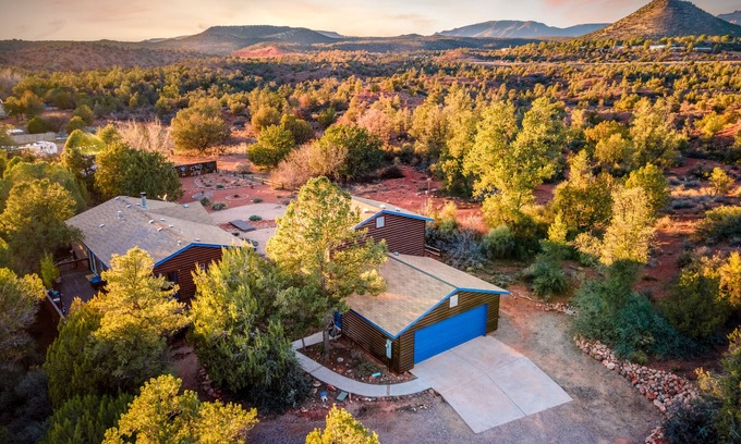 West Sedona Cabin | Serene retreat secluded in the hills, private trails straight from the backyard.