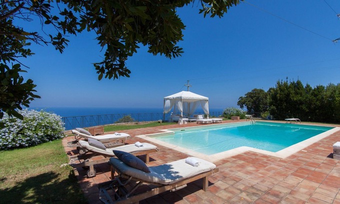 Sant'Ambrogio Villa | Serene Sicily Villa | Relax at the Swimming Pool by Villamore | 5 Bedrooms |.