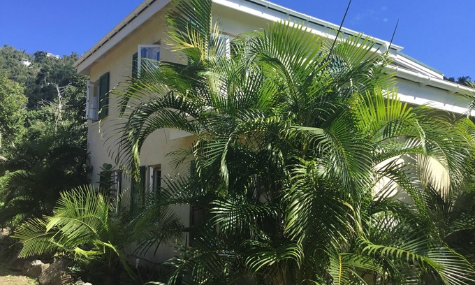 Upper Carolina House | Serenity House In Lala Land Coral Bay- Highest Quality drinking water on island