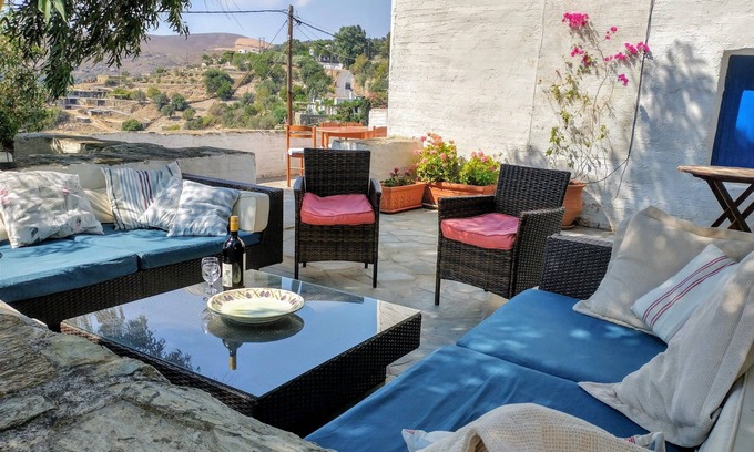 Andros Villa | Shady, Secret Hideway on glorious undiscovered Andros