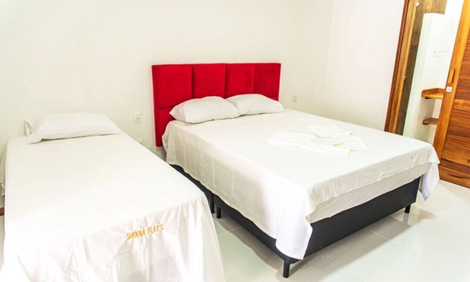 Fortim Apartment | Shekna Flat com Wi-Fi na Praia Pontal de Maceió/CE