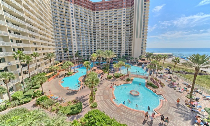 Panama City Beach Condo | Shores of Panama 505~Studio, Gulf Front