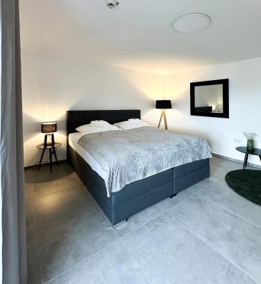 Siegen House | Si-View Doppelzimmer mit Balkon Zimmer 1 - Hotel