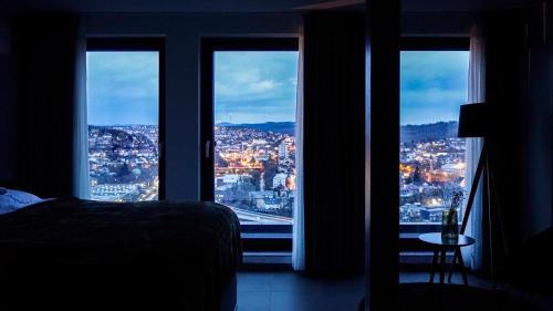 Siegen House | SI-View Doppelzimmer mit Stadtblick Zimmer 17 - Hotel