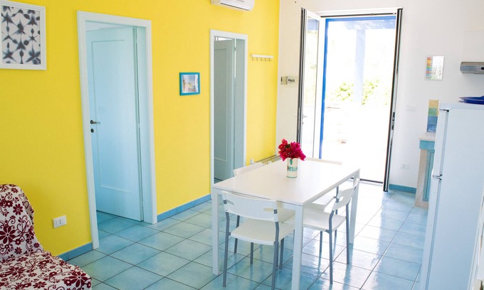 Marina di Novaglie Apartment | Silene- Fresh and bright apartment 350 meters from the sea