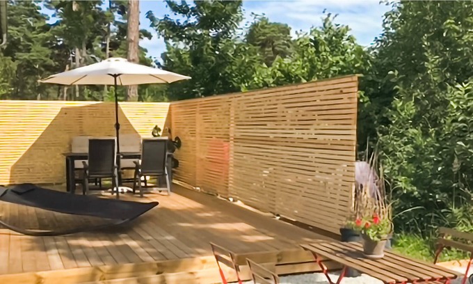 Tofta House | Simple modern cottage on the owner's property.