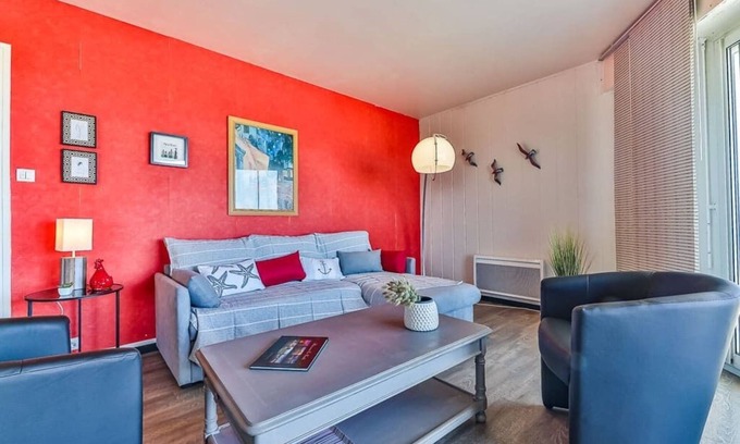 Saint-Hilaire-de-Riez Apartment | Sion - Vue océan - Parking - Wifi