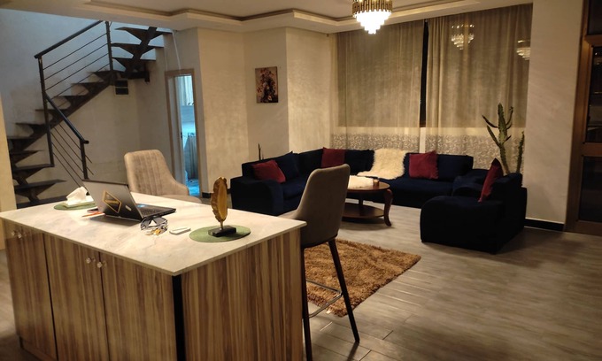 Bole Apartment | Skline city view with Back mountaine breath 5 min from airport