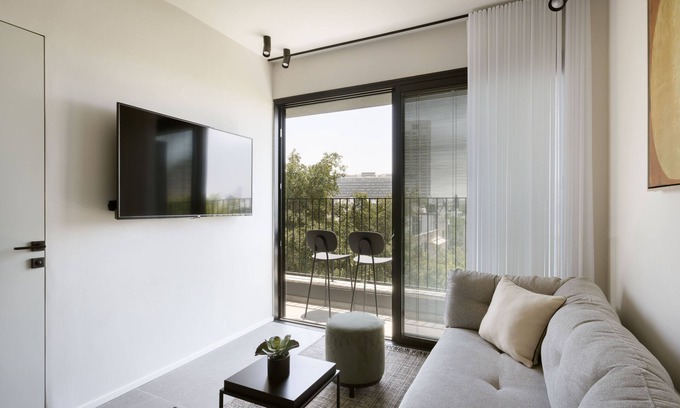 Old North Apartment | Skyline Serenity by tlv2rent