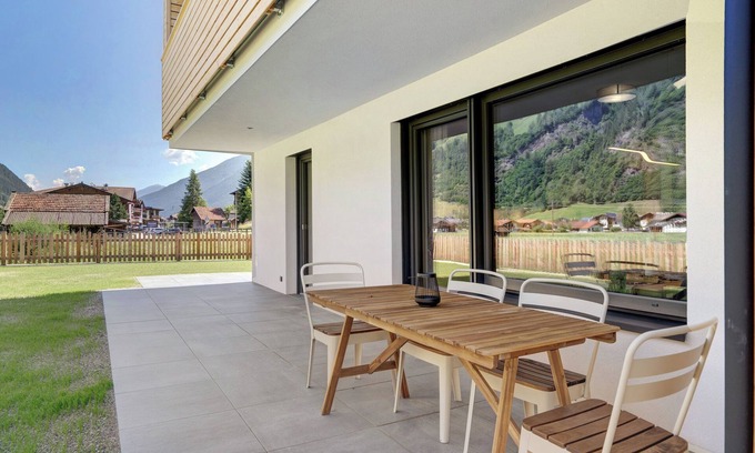 Neustift Im Stubaital Apartment | Sleep in Stubaital: FeWo 'Stackler54 - With garden' with mountain view, private terrace and WLAN