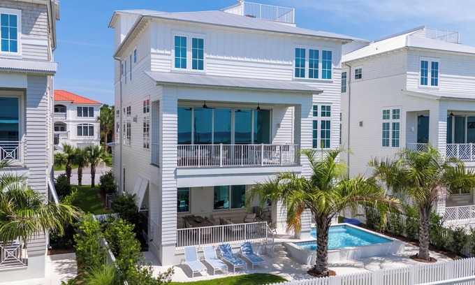 Inlet Beach House | Sleeps 24 | Pool & Rooftop | Inlet Beach Access | The Palm 30A by AvantStay