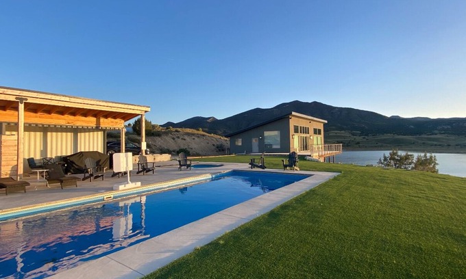 Fayette House | Sleeps 26-Pool-Hot Tub-Private Dock-Game Room