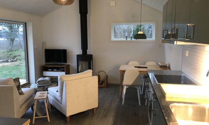 Softestorp House | Small dream house with a clear view of the lake, incl. Rowboat at Tingsryd
