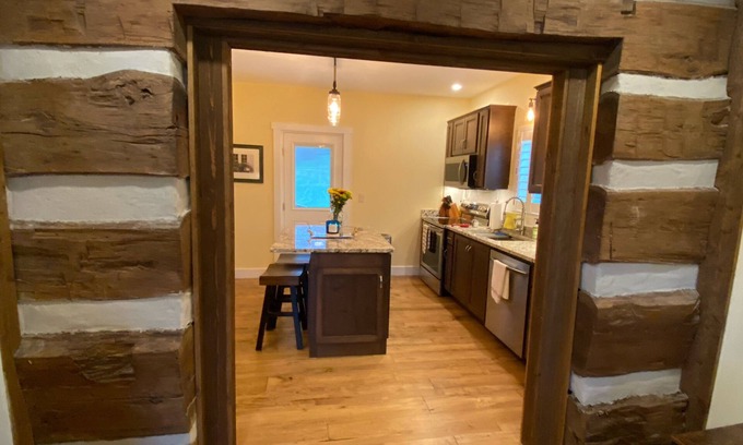 Elizabeth House | Small town atmosphere near local and large city attractions. Original Log wall.
